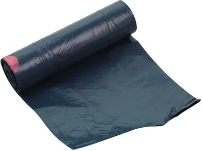 Produktbild von Franz Mensch Müllbeutel mit Zugband 30 l - LDPE, 35 µ, blau, 35 x 15 Stück