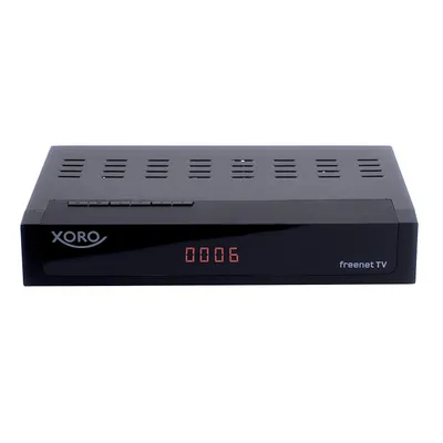 Produktbild von XORO Twin FHD DVB-T2 Receiver HRT8770, Farbe: Schwarz