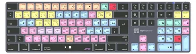 Imagen del producto de Teclado Logickeyboard Avid Pro Tools Titan DE (para PC)