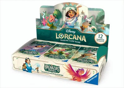 Produktbild von Disney Lorcana TCG Archazias Insel Booster Display (24) *Deutsche Edition*