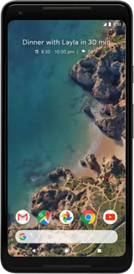 Produktbild von Google Pixel 2 XL, 15,2 cm (6"), 4 GB, 64 GB, 12,2 MP, Android 8.1, Schwarz