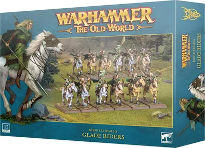 Immagine prodotto di Warhammer Il Vecchio Mondo Reami degli Elfi del Bosco Cavalieri della Radura