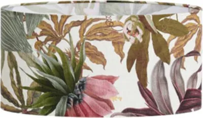 Produktbild von Light & Living - lampenschirm - Isadore - weiß - textil - E27 - 3838411