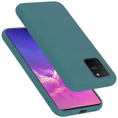 Image de Cadorabo Housse de protection pour Samsung Galaxy A91 / S10 LITE / M80s Housse en vert Housse téléphone portable Case Cover TPU Etui
