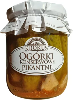 Produktbild von PIKANTE GURKENKONSERVE 500 g (250 g) – KROKUS