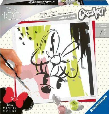 Produktbild von Ravensburger Malen nach Zahlen 23576 – Modern Minnie – ab 12 Jahren