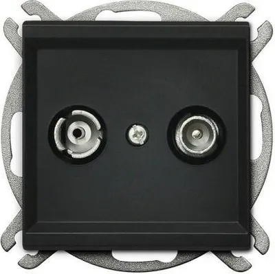 Zdjęcie produktu dla Ospel GPA-RK/m/33, Czarny, IP20, 71 mm, 35 mm, 71 mm, 100,5 g