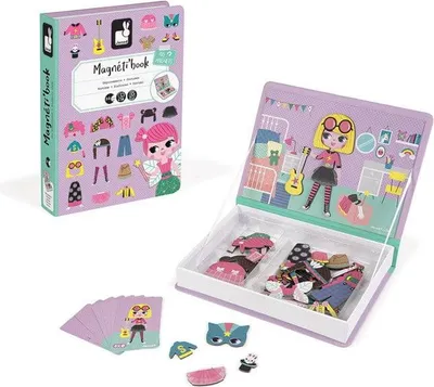 Produktbild von JANOD Girl's Costumes Magneti'book, 3 Jahr(e), Karton, Violett