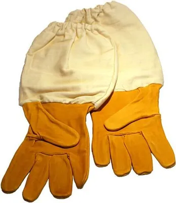 Produktbild von Rindnappa-Lederhandschuhe Größe 5