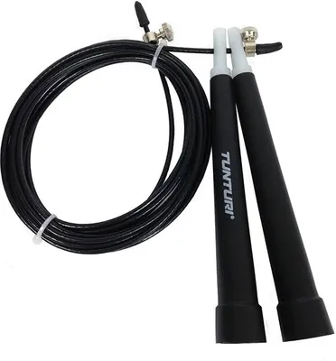 Produktbild von Tunturi Verstellbares Springseil Schwarz 300 cm Schwarz 300 cm