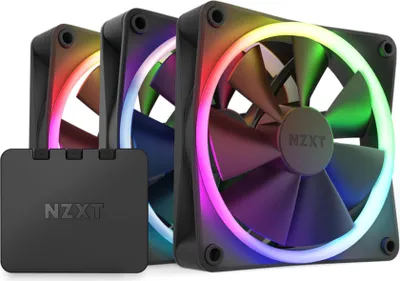 Obrázok produktu pre NZXT F120RGB RGB Lfter Triple Black 120mm RF-R12TF-B1 retail