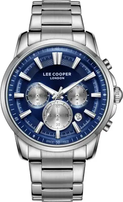 Produktbild von Herrenuhr LEE COOPER LC08068.390 in Marineblau - ein modisches Geschenk.