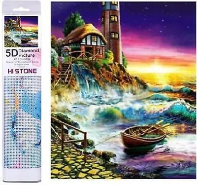 Produktbild von 40x30 Diamanten Malerei Zum Selbermachen DIY Diamond Painting Paris