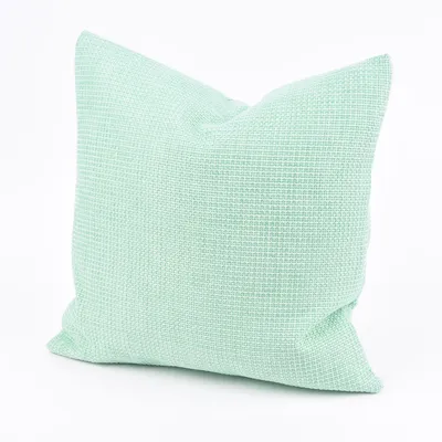 Produktbild von Kissenhülle Dallas Strukturstoff uni mint 40x40cm