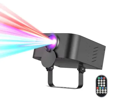 Produktbild von 3D-Laserlicht - Animierter Vollfarbeffekt - DMX-Steuerung - 20 W - 100–240 V - EU-Stecker - Bühne und DJ