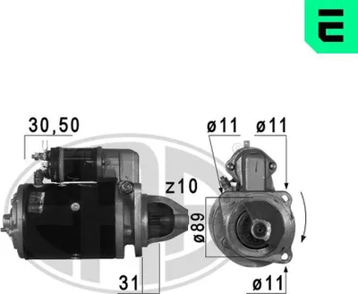 Image de ERA 220006A Démarreur 2,8 kW 12 V