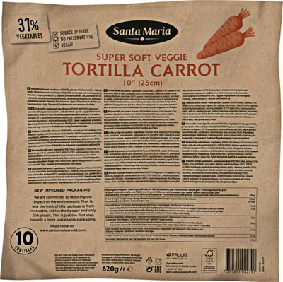 Produktbild von Santa Maria Tortilla-Karotte 620 Gramm