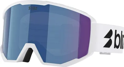 Produktbild von Bliz Spark Skibrille Weiß Smoke&Blue/CAT3 Weiß Smoke&Blue/CAT3