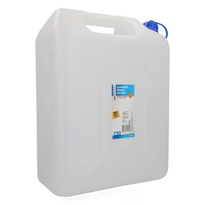 Produktbild von Wasserkanister 20L mit Verschluss + Ablasshahn