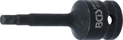 Obrázok produktu pre BGS technic Impact Bit Socket, Chrómmolybdénová oceľ, 90 mm, 75 mm, 90 g
