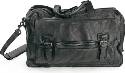 Produktbild von Harold's Reisetasche Submarine echt Leder schwarz 25 l Damen - 020426