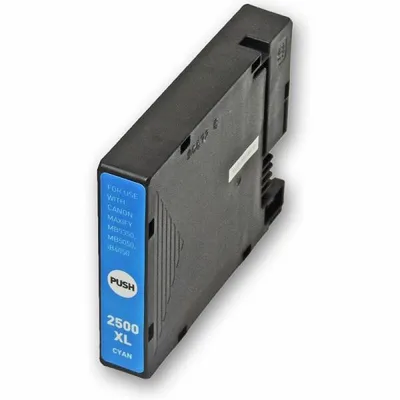 Produktbild von Druckerpatrone kompatibel mit Canon PGI-2500 XL Cyan für Maxify iB4050, iB4150, MB5050, MB5150, MB5155, MB5350, MB5450, MB5455