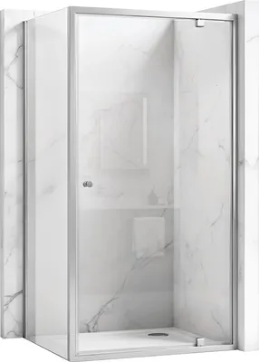 Produktbild von Eckduschkabine Rea Primo Swing 80X100 Chrome