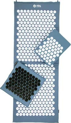 Produktbild von VITAL Akupressurmatte XL Deluxe-Set SOFT blau