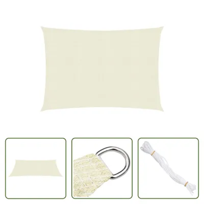 Immagine prodotto di The Living Store Tenda da sole 160 g/m² Crema 2,5x3,5 m HDPE
