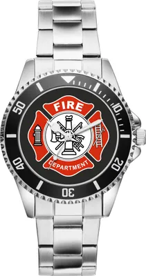 Produktbild von Feuerwehr Feuerwehrmann Geschenk Uhr 1162