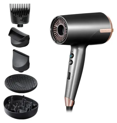 Immagine prodotto di Asciugacapelli Remington Ionic potente flusso d'aria asciugatura rapida Integratore per capelli