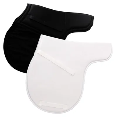 Produktbild von Satteldecke VS mit atmungsaktiver Spezialschaumfüllung, stoßabsorbierend, effektive Druckverteilung, Entlastung des Pferderückens in Weiß