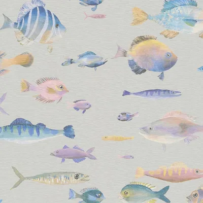 Produktbild von AS Creation Vliestapete PintWalls II Fische 396964