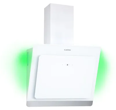 Obrázok produktu pre Klarstein digestor 60 cm, odsávací digestor, digestor s filtrom s aktívnym uhlím, digestor s prietokom vzduchu 563 m³/h, nástenný digestor s RGB-LED, tichý digestor 60 cm