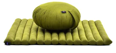Produktbild von Leewadee Zafu & Zabuton Meditationsset 70 x 70 cm Kapok Meditationskissen
