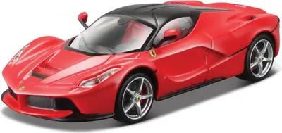Produktbild von Bburago Unterschrift Ferrari LaFerrari 1:43 rot