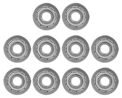 10x F695ZZ Rillenkugellager, doppelt abgedichtet, 5x13x4 mm