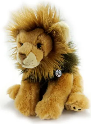 Produktbild von Löwe Kuscheltier sitzend 28 cm hoch Raubkatze Plüsch * SAMBA