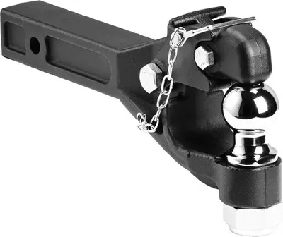 Produktbild von Anhängerkupplung 50,8mm - Empfängerhaken 63,5-76,2mm - Lünettenring 7256kg - Hochleistungs-Traktor-Anhängeausrüstung