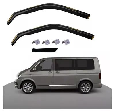 Produktbild von 2-teiliges Set Windabweiser für VW TRANSPORTER T5/T6 2003–2019