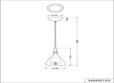 Zdjęcie produktu dla Żyrandol LED TRIO TR 349400157 ALDEA E14 10 W biały