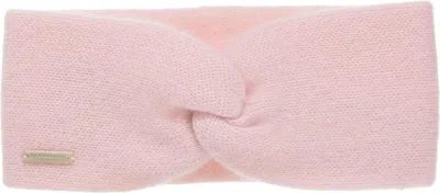 Seeberger Edles Stirnband aus reinem Cashmere in rosa