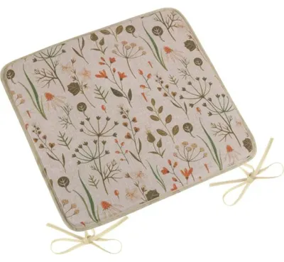 Produktbild von DITA einfarbiges Sitzkissen - 40x40 cm - Beige,Grün,Orange