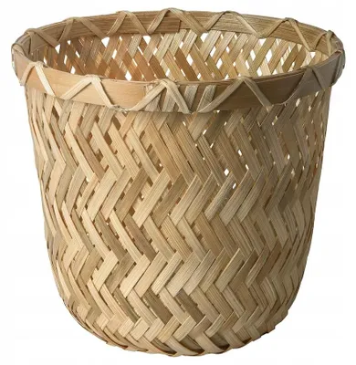 Produktbild von IKEA KLYNNON Übertopf Bambus Handgefertigt 12 cm