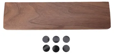 Produktbild von Tastatur-Handgelenkauflage, 30 cm, ergonomisches Walnussholz, 60 % Unterstützung für Programmierer, Textarbeiter