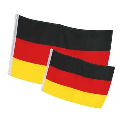 Produktbild von Deutschland Fahne, 90x150cm, EM, WM, Flagge