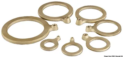 Immagine prodotto di Rondella in ottone da 1" con raccordo a filettatura Osculati 17.342.04