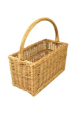 Obrázek produktu pro Proutěný koš na časopisy hranatý