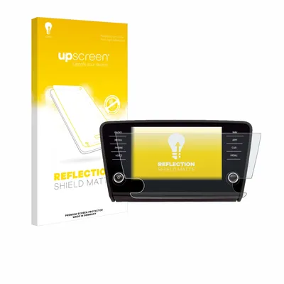 Produktbild von upscreen Schutzfolie für Skoda Amundsen Superb 2018 Infotainment System 8" Displayschutz Displayschutzfolie Folie Matt Entspiegelungsfolie