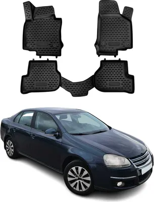 Produktbild von 2004-2010 VW Jetta Fußmatten TPE Schwarz 4 tlg